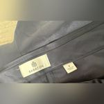 Babaton Aritzia Navy Satin Dress Pants Straight Leg Pleated Office Party Sz 8 Photo 11