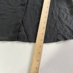 Victoria's Secret  Top Womens Small‎ Black V Neck Ruffle Collar Button Sleep Sheer Photo 5