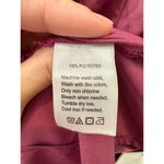 CALLIGRAPHIE | Ruffle Trim Satin Blouse Magenta Pink Victorian Style NWT Medium Photo 2