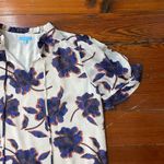 Draper James RSVP Tie Neck Floral Jacquard Woven Top Women’s Size Large Photo 14