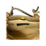 Tiannl ✽ Faux Fur Crossbody Handbag ✽ Animal Print ✽ Vegan Gold Metal Snakeskin Brown Photo 11