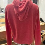 EXPRESS Size Large Pink Fleece Hoodie Photo 1