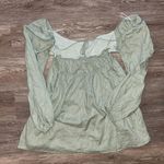 Princess Polly Olivia, Sage Green Baby Doll Dress Photo 2