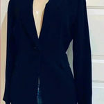 Tahari Woman’s blazer in black super cute like new Photo 0