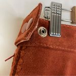 Ms. Pioneer | Vintage Leather Western Wear Reddish Brown Skirt 16 Photo 1