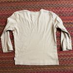 Esprit VINTAGE ESPIRIT 3/4 SLEEVE TAN BASIC TOP Photo 3