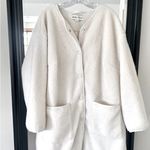 Ava & Viv  Sherpa Cream Coat Photo 0