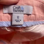 Croft & Barrow  Pink Size 12 Chino Pants Straight High Rise Office Casual NWOT Photo 7