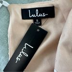 Lulus  Women’s Twirl The Night Away White Embroidered Lace Mini Dress Size S NEW Photo 3