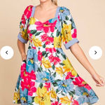 JODIFL NWT  Coryn floral Print dress Size‎ 1X Photo 0