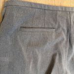 Chico's  Women's Gray Flat Front Dress Pants Size 2 (12 US) Short Photo 6
