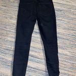 American Eagle Outfitters black hi-rise ripped jegging Photo 2