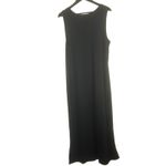 Pendleton Women's Black Cotton Maxi Dress XL Sleeveless Side Slit Minimalist Photo 4