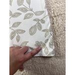 Karen Scott Leaf Shirt Women's Size Medium Gold Glitter Leafs Goblincore Cottage Photo 4