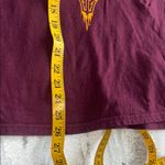 Adidas   Arizona State University Burgundy Tee with Yellow Graphic Photo 4