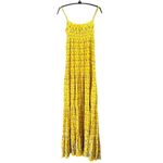 Juicy Couture Abigail Yellow Floral Print Maxi Dress Photo 3