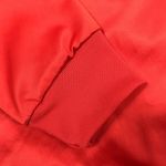 Adidas Satin Trefoil Crew Pullover Women Sz XS Red Sporty Outdoor Athletic Retro Photo 5