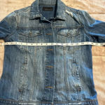 Articles of Society  Jean Jacket Size Small Cropped Denim Distressed Photo 4