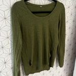 Lululemon Marled Green Love Tee Long Sleeve Photo 1
