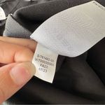 Banana Republic NWT BANANA REBUPLIC Vegan Leather wide leg Jumpsuit Size 4 Black strapless Photo 8