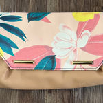 Danielle Nicole  sz One size floral print Clutch‎ Multi-color NWT Photo 0
