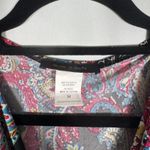 Jennie & Marlis Paisley Print Sleeveless Cowl Neck Top Blouse Photo 1