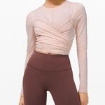 Lululemon Gather and Grow Long Sleeve wrapping around waist Photo 0