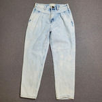 One Teaspoon  Streetwalkers High Waist Straight Leg Trouser Denim Jeans - Kansas Photo 1