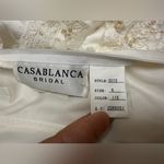Casablanca Bridal, Elegant Cream Lace Wedding Dress White Size 6 Photo 11