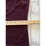 Calvin Klein Vintage Y2k  Burgundy Sheer Lace Trim V Neck Tank Top  Sz L Photo 6