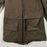 Nike Tech Women's Green Full Zip Hooded Fishtail Shell Parka Size S #859541-325 Photo 2