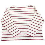 Old Navy Mariner Red and White Striped Long Sleeve Top Photo 2