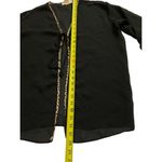 Natori  Private Luxuries Women Small Sleepwear Top Cover Leopard Trim Sheer #12 Photo 6