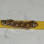 Super Cute Mustard Yellow Adjustable Cuff Bracelet Photo 2