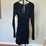 House Of CB  Camille‎ Black Silk Cutout Mini Dress Party/Cocktail NWOT Size M Photo 1