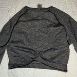 Gymshark Gray Long Sleeve Crop Top Photo 3