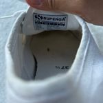 Superga  White Laced Shoes Size 7 Photo 5