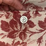 Gucci Romantic Cerise Herbarium Flora Linen Straight Leg Trouser Pant 42 (28/8) Photo 8