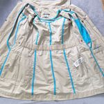 Columbia  Omni-Shield Women's Jacket‎ Beige Lightweight Rain Coat Hooded Medium Photo 6