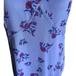 Wild Fable -BLUE BODYCON DRESS-SIZE XL Beautiful blue floral dress with purple lace trim, adjustable straps, has stretch, excellent condition Measurements: Bust: armpit to armpit 20-24 inches Length: shoulder seam to bottom 34 inches Photo 3