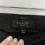 Talbots Chatham Women's Petites Black Pants With Button Detail Ankles Size 12P Photo 3