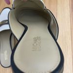 Michael Kors Black and White Mules with Gold Accent Photo 5