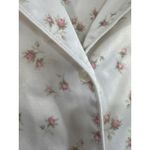 Aria Vintage Satin Floral Pajama Set in Ditsy Floral size M Photo 3