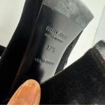 Miu Miu  black suede ankle booties Photo 6