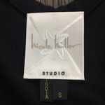 Nicole Miller  Black Beaded Cocktail Dress Photo 2