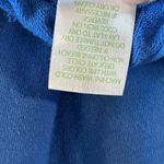 Lilly Pulitzer Popover Solid Blue Half Zip Sweatshirt w/Kangaroo Pocket Sz S EUC Photo 9
