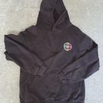 Pura Vida  Gray Hoodie Hooded‎ Logo Sweatshirt Women's M Photo 0