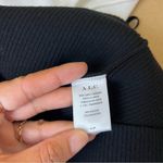 ALC Frank A.L.C. Aviana Layer-Effect Stretch Ribbed Knit Mini Dress Black Photo 7