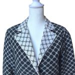 ORNEL' SOIE Paris Black & White Jacket Photo 8