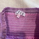 TCEC Purple Smocked Shorts Photo 2